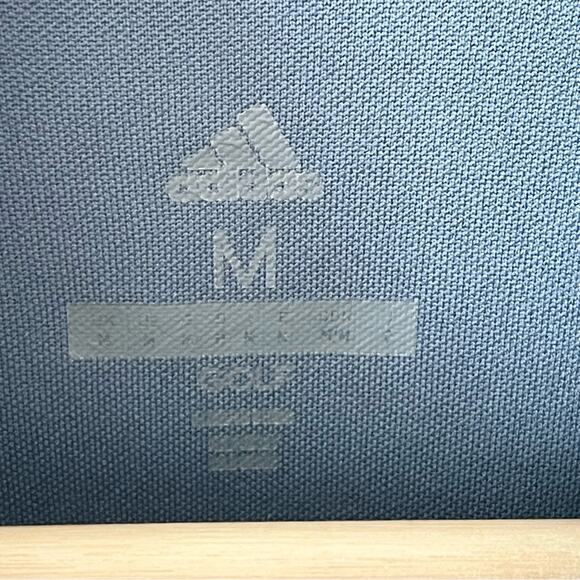 Adidas Golf Gray and Blue Quarter-Zip Pullover Men’s size M - Picture 2 of 7